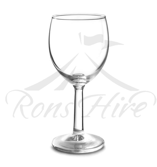 Glass - Clear Glass Ballon White Wine Glass
