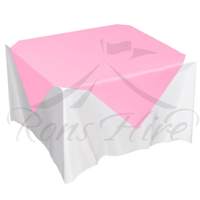 Overlay - Pink Satin 1.5m x 1.5m Square Overlay