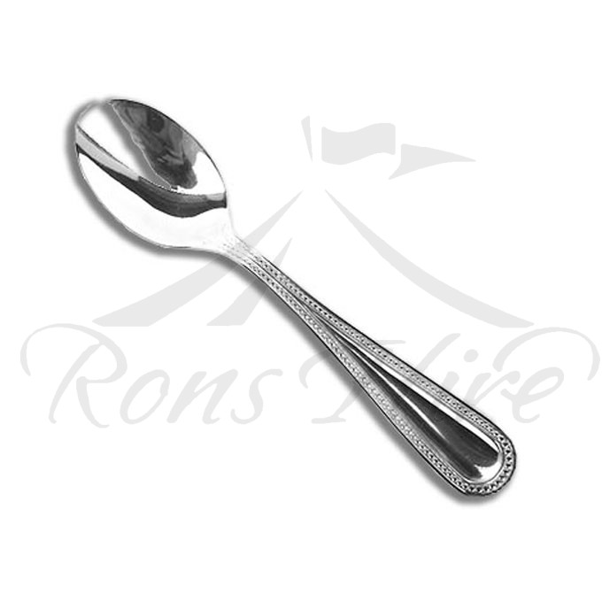 Spoon - Stainless Steel Beaded Tea Spoon