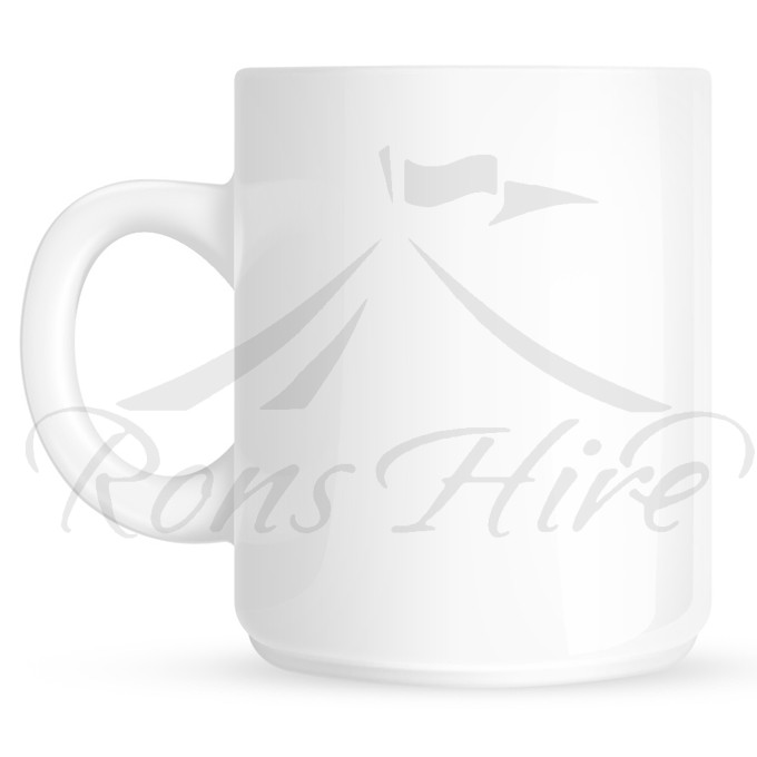 Mug - White Ceramic Coffee Mug