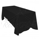 Tablecloth - Black Linen 1.35m x 2.30m Rectangular Tablecloth
