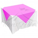 Overlay - Cerise Pink Satin 1.0m x 1.0m Overlay