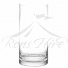 Vase - Clear Glass 25cm Cylinder Vase