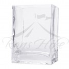 Vase - Clear Glass Fish tank Rectangular Vase