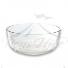 Bowl - Clear Glass Small Snack Bowl