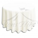 Tablecloth - Cream Scroll 3.2m Round Tablecloth