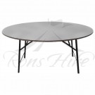 Table - Grey Wooden Banquet 1.5m Round Table