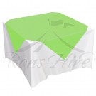 Overlay - Lime Green Satin 1.5m x 1.5m Square Overlay