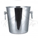 Bucket - Polished Stainless Steel Round Ice Bucket