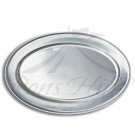 Platter - Stainless Steel 45cm x 30cm Oval Platter