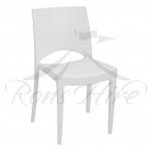 Chair - White Plastic Star Chair