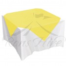 Overlay - Yellow Satin 1.5m x 1.5m Square Overlay