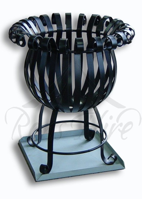 Brazier - Black Metal Medium Round Brazier