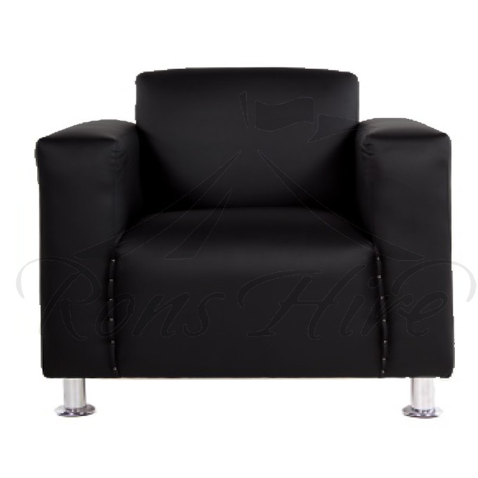 Lounger - Black Morgan Single Lounger