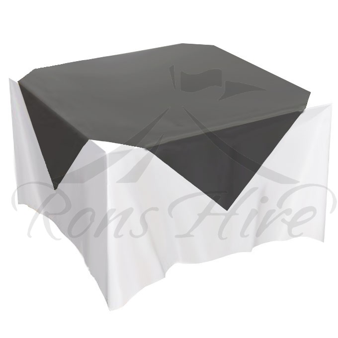 Overlay - Black Organza 1.35m x 1.35m Overlay