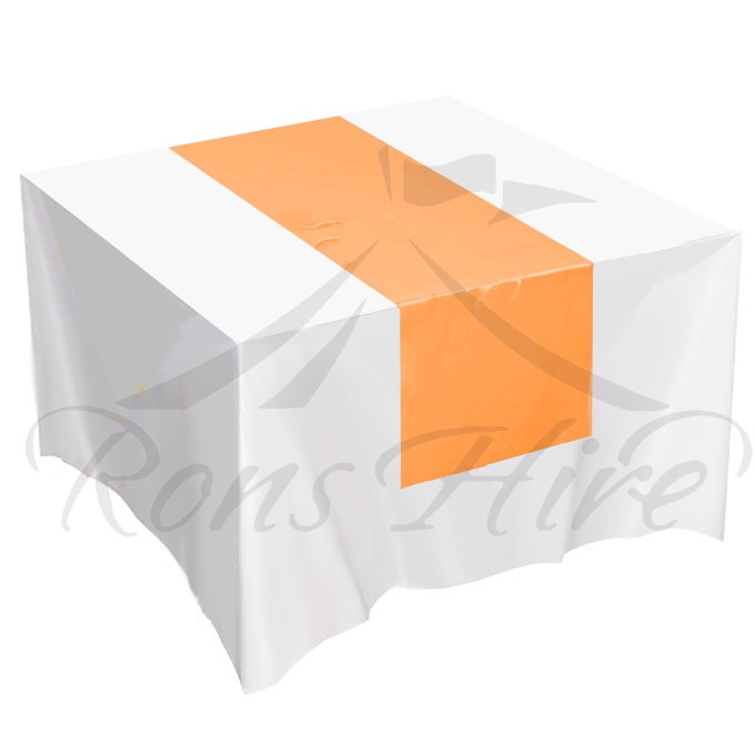 Runner - Orange Satin 2.75m x 0.470m Runner