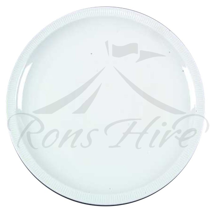 Platter - White Ceramic 30cm Round Platter