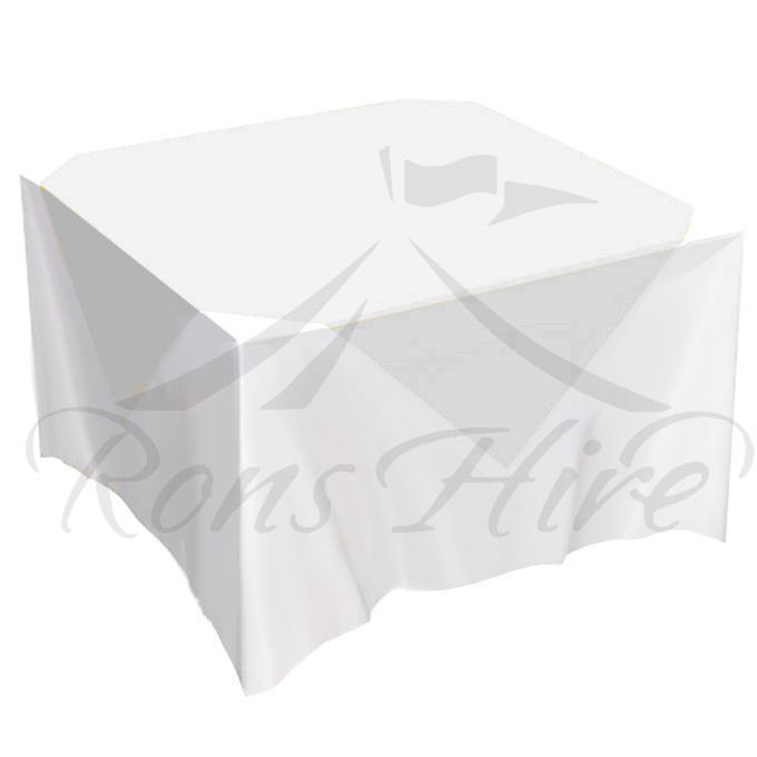 Overlay - White Organza 1.35m x 1.35m Overlay