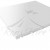 Floor - White Plastic Interlocking 1.0m x 1.0m Square Floor